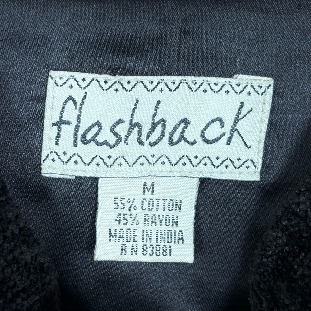 Flashback Vintage Beaded Chenille Patchwork‎ Jack… - image 8